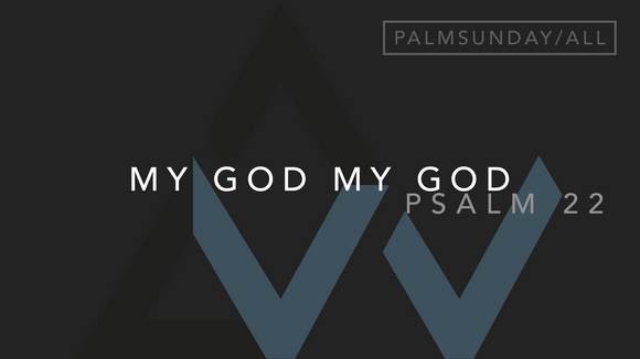 My God My God (Psalm 22) [Palm Sunday of the Lord's Passion | Year ABC]